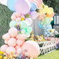 Pastel Mini Balloon Cake Topper Kit – Aesthetic Party Decor for Birthdays & Celebrations