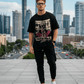 G West Peace In Tragic Oversized T-Shirt Mens