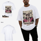 G West Peace In Tragic Oversized T-Shirt Mens