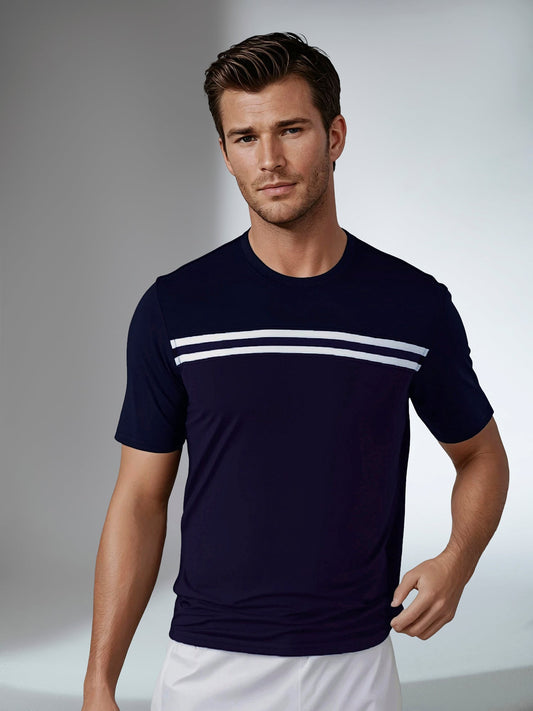 Playera de cuello redondo y manga corta Performance para torneo de hombre