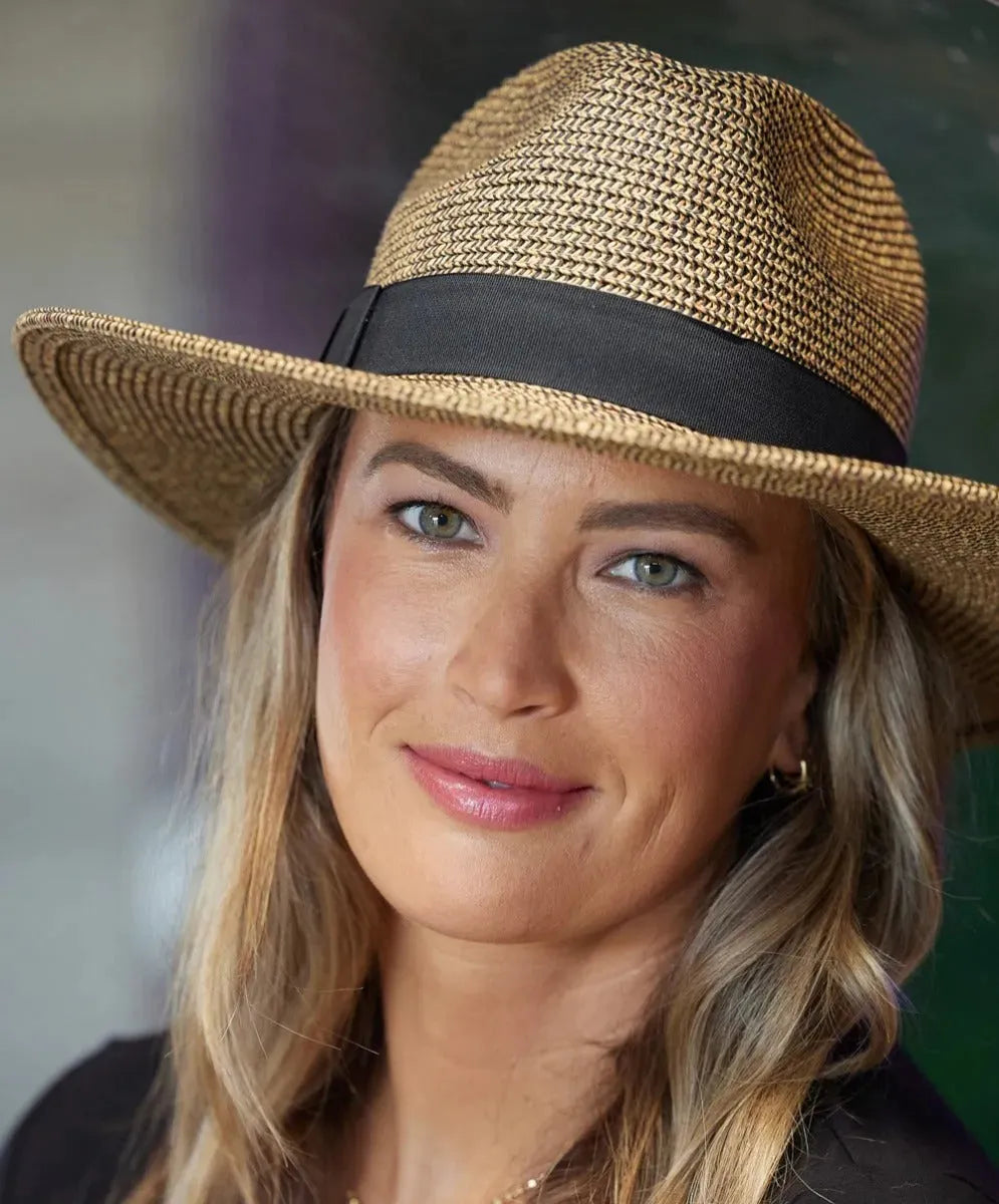 Peter Grimm Erickson - Sombrero fedora de paja