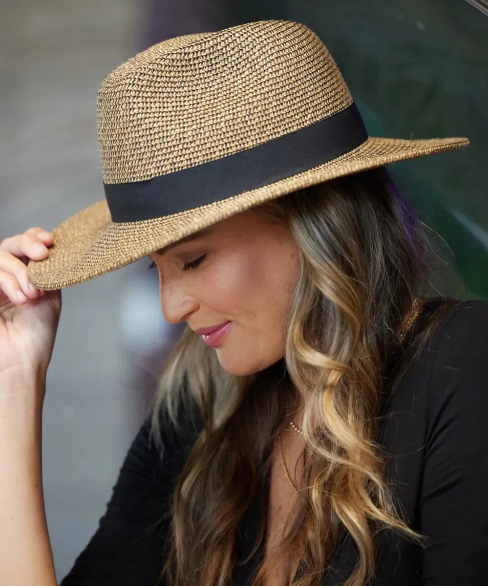 Peter Grimm Erickson - Sombrero fedora de paja