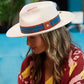 Peter Grimm Stitched - Wide Brim Wool Felt Cowgirl Hat