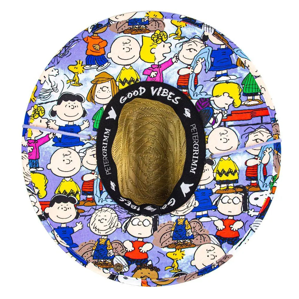Peter Grimm Personajes Peanuts - Sombrero de salvavidas de paja de centeno