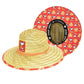 Peter Grimm Peanuts Joe Cool Snoopy - Sombrero de salvavidas de paja de centeno