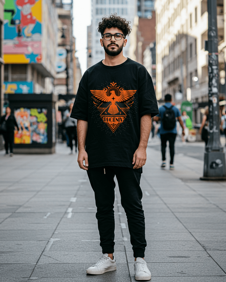 G West Phoenix Oversized T-Shirt Mens
