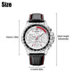Waterproof Durable MEGIR Men's Stainless Steel Analog Sports Quartz Wrist Watch
