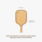 Pickleball Charcuterie Cutting Board -"Eat Sleep Pickleball Repeat"