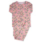 Pijama de niño grande con estampado floral de limones rosas