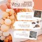 White Balloon Garland