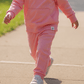 Pink Peony Hooded Jogger Set