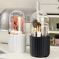 Caja de almacenamiento de brochas de maquillaje de plástico
