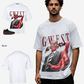 G West Playing With Fire Oversized T-Shirt Mens