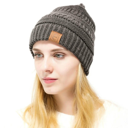 Gorro de invierno popular CC Chic