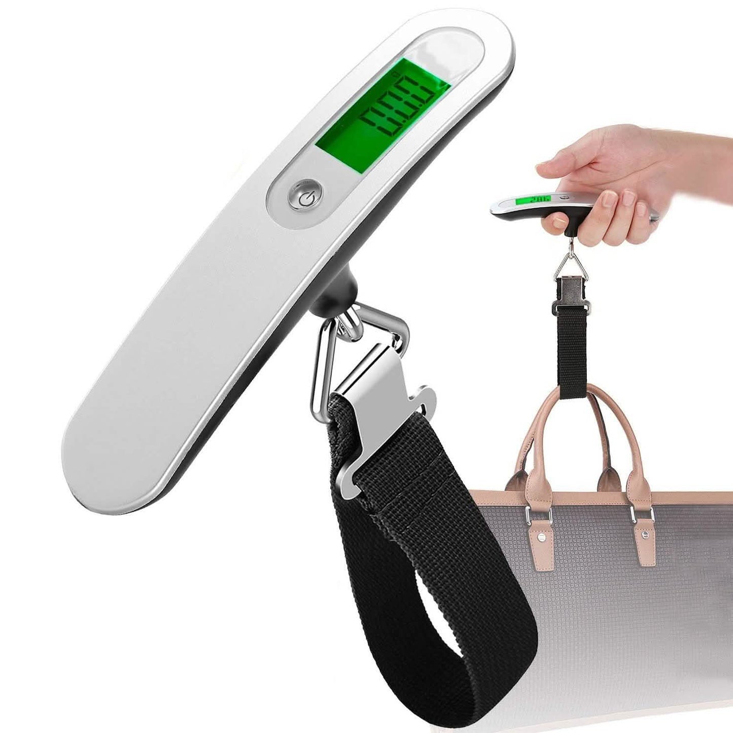 Báscula digital portátil para equipaje