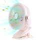 Ventilador Portátil Recargable con Clip Silencioso