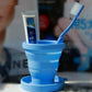 Vaso Plegable Portátil Telescópico de Silicona
