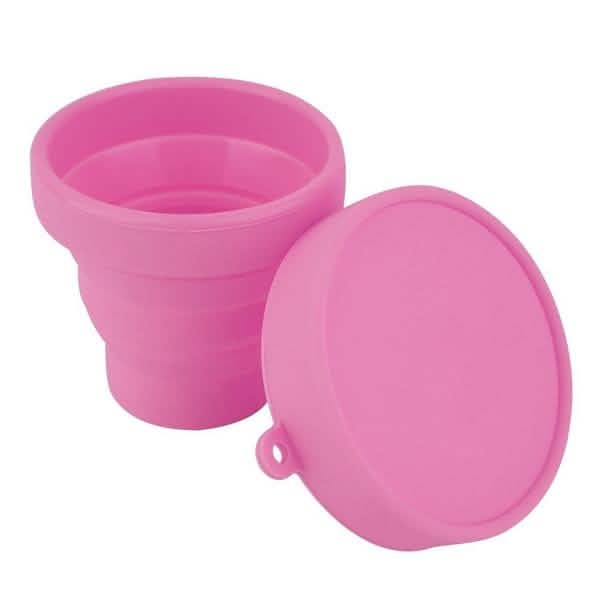 Vaso Plegable Portátil Telescópico de Silicona