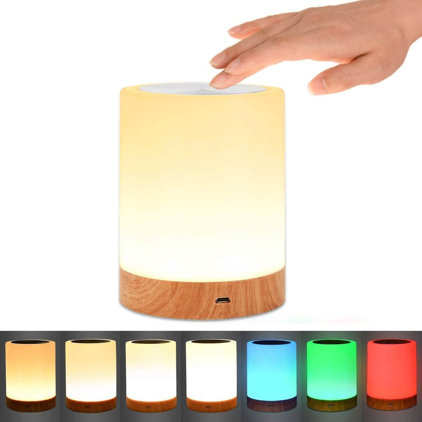Lámparas de mesa portátiles para mesita de noche