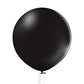 Paquetes de globos de látex negros prémium (5, 11, 16, 24 y 36 pulgadas)