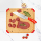 Premium Series Cutting Board - Non Slip & Color Code - Large