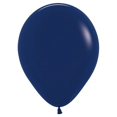 Paquetes de globos de látex azul marino premium (5, 11, 16, 24 y 36 pulgadas)