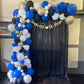 Paquetes de globos de látex azul real premium (5, 11, 16, 24 y 36 pulgadas)
