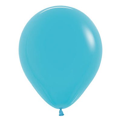 Paquetes de globos de látex prémium color verde azulado turquesa (5, 11, 16, 24 y 36 pulgadas)