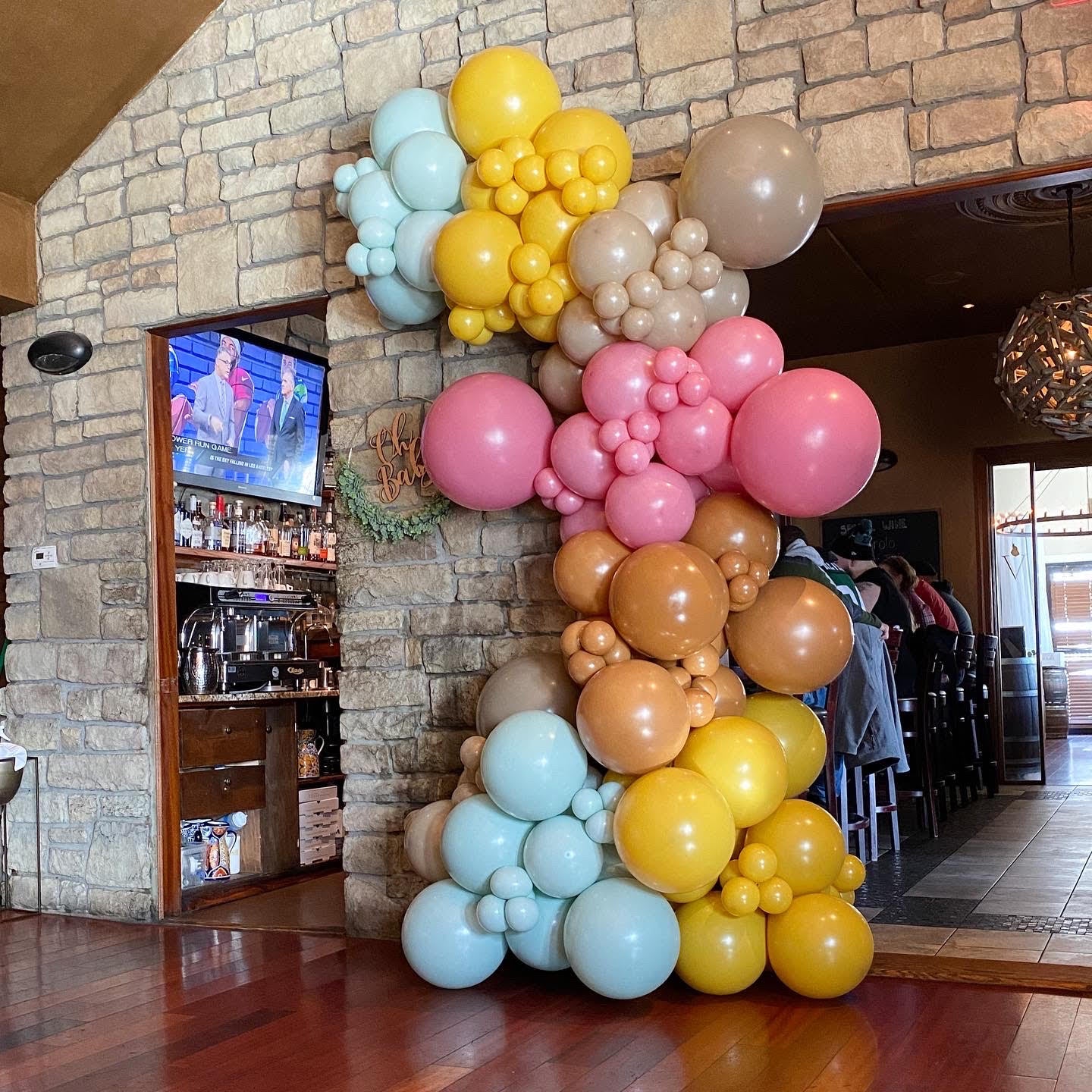 Premium Toasted Almond Latex Balloon Packs (5", 11”, 16”, and 36”)