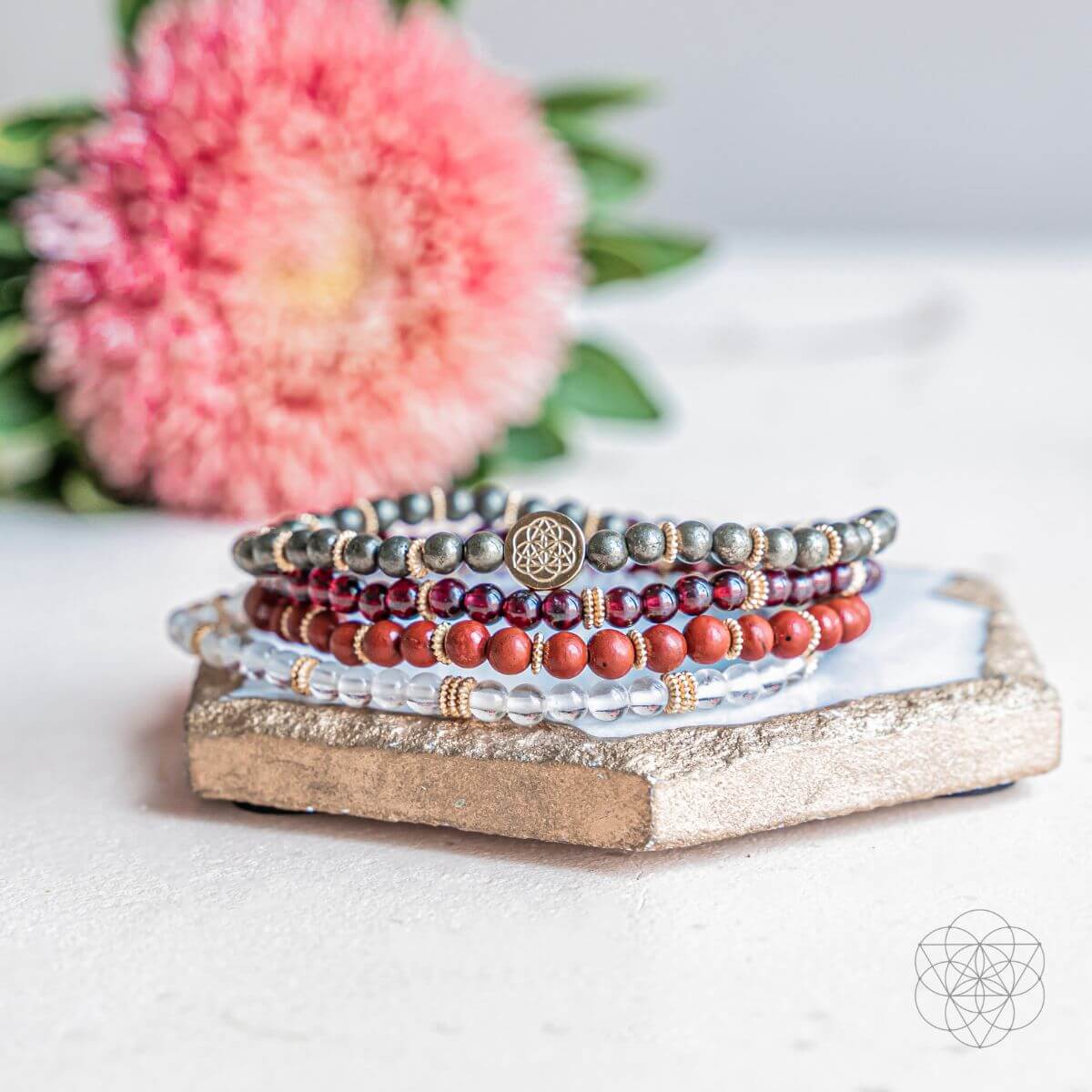 Pulsera imán de la prosperidad - Paquete de 4