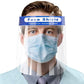 Mascarillas protectoras de aislamiento con protección facial desechable antiempañamiento