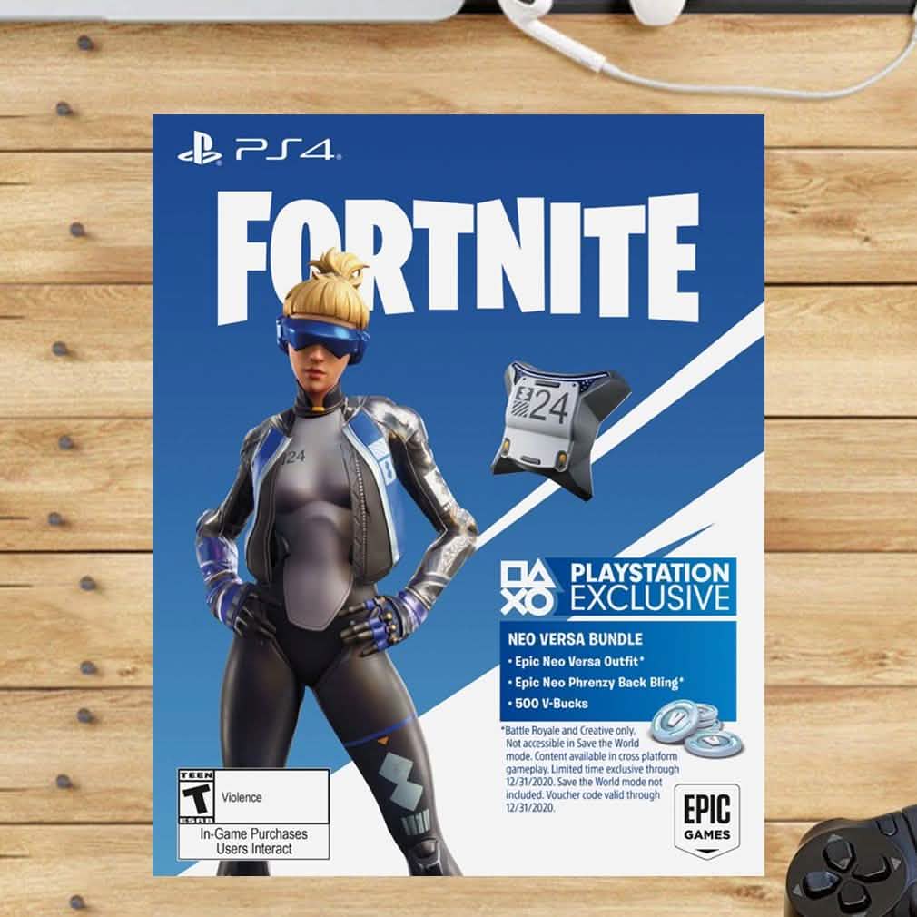 Lote Neo Versa de Fortnite para PS4
