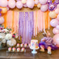 Guirnalda de globos morados