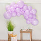 Guirnalda de globos morados