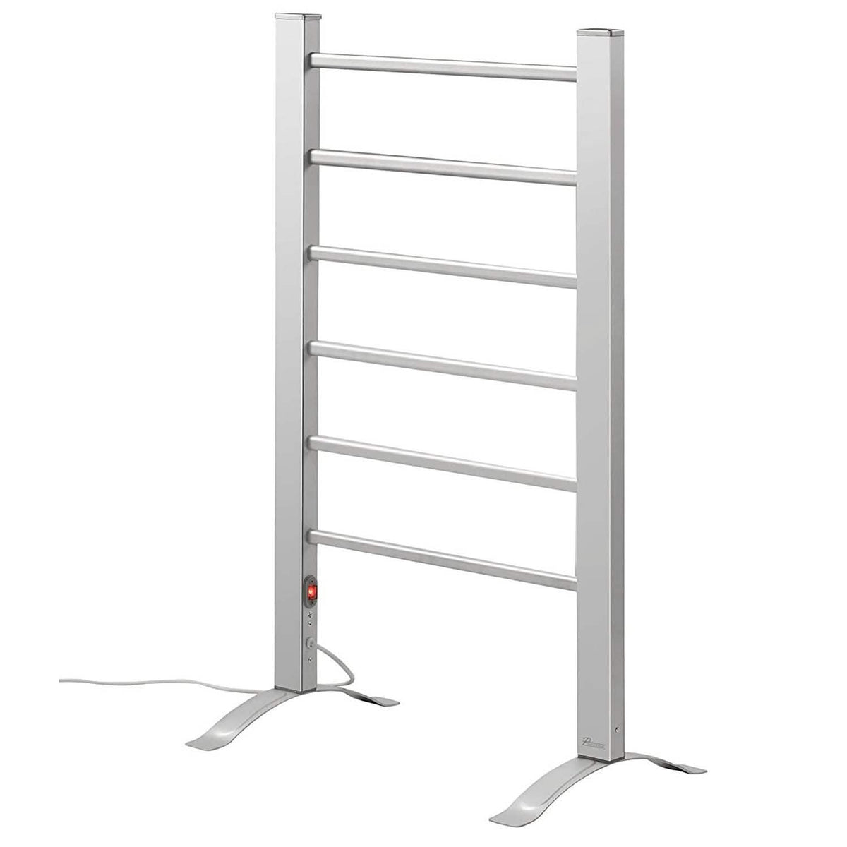 Calentador de toallas eléctrico Pursonic de 6 barras, de pie o para montaje en pared