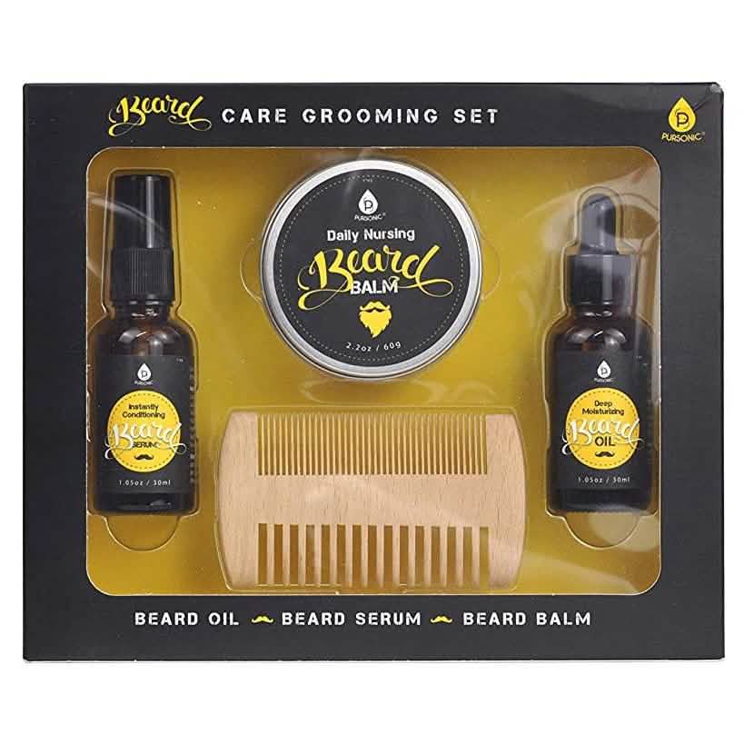 Set de aseo para barba Pursonic