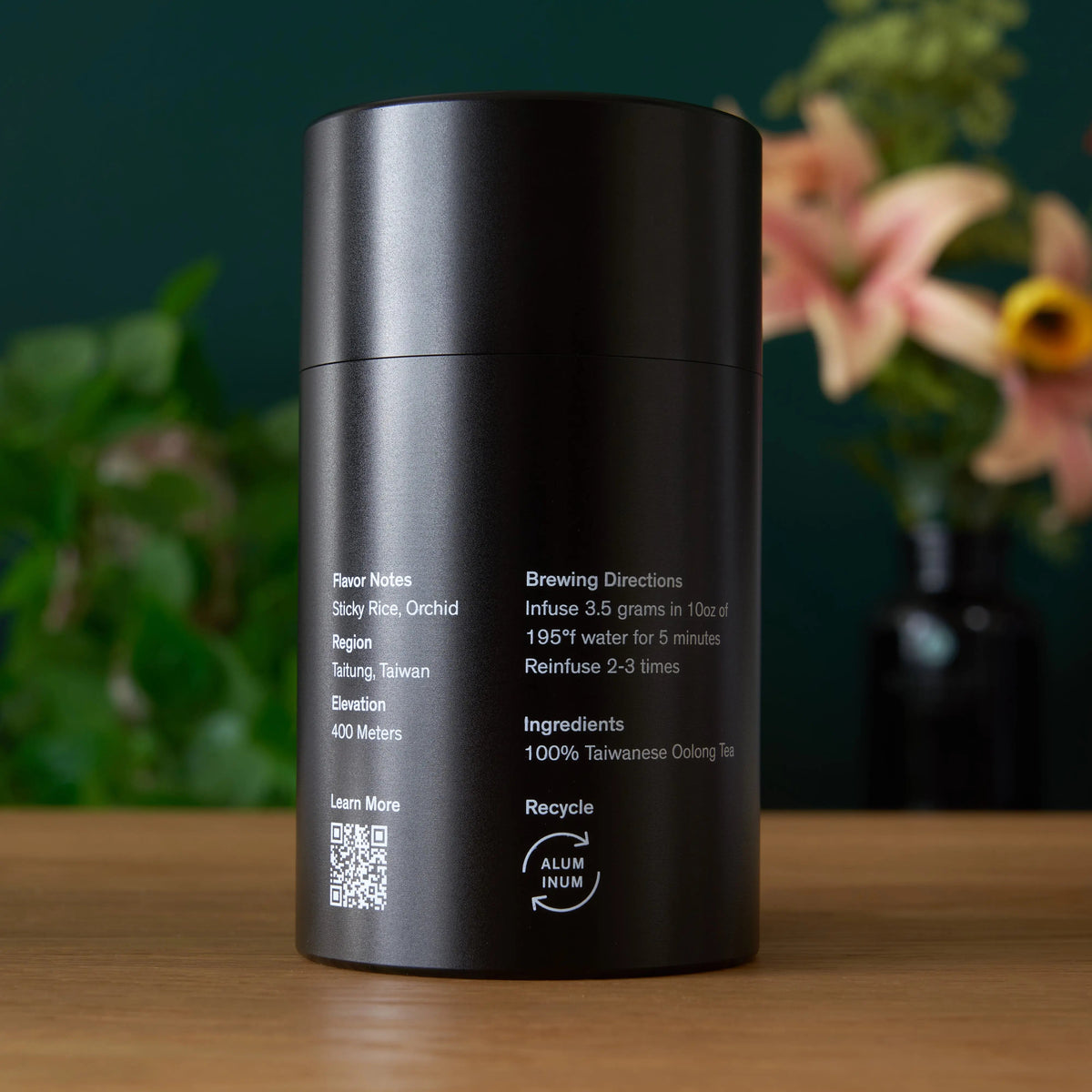 Rare Leaves Black Pearl - Té Oolong taiwanés tostado oscuro de una sola finca