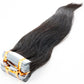Extensiones de Cabello Humano 100% Liso Natural con Cinta Adhesiva