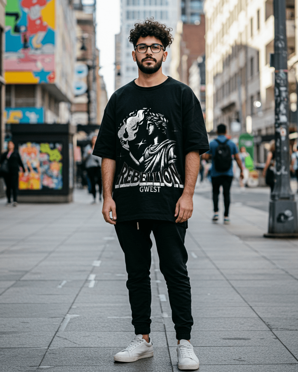 G West Rebellion Oversized T-Shirt Mens