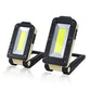 Luz LED de exterior magnética plegable recargable