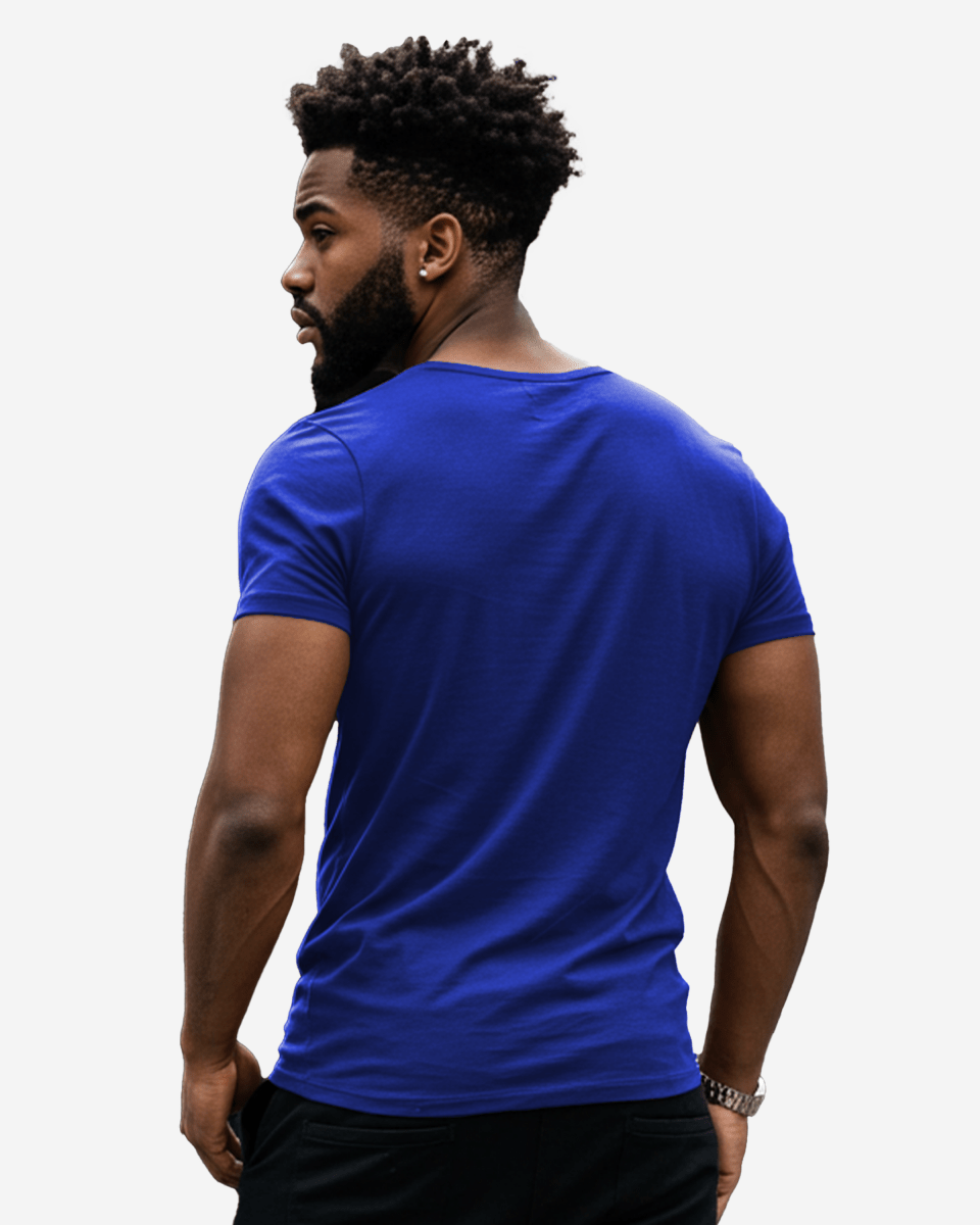 G West Regular Fit Black Samurai Front Graphic T Shirt : Gwpbast5056 - 3 Colors