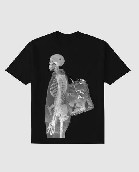 G West Mens Regular Fit Full X Ray Front Graphic T Shirt : Gwpbast5058 - 3 Colors