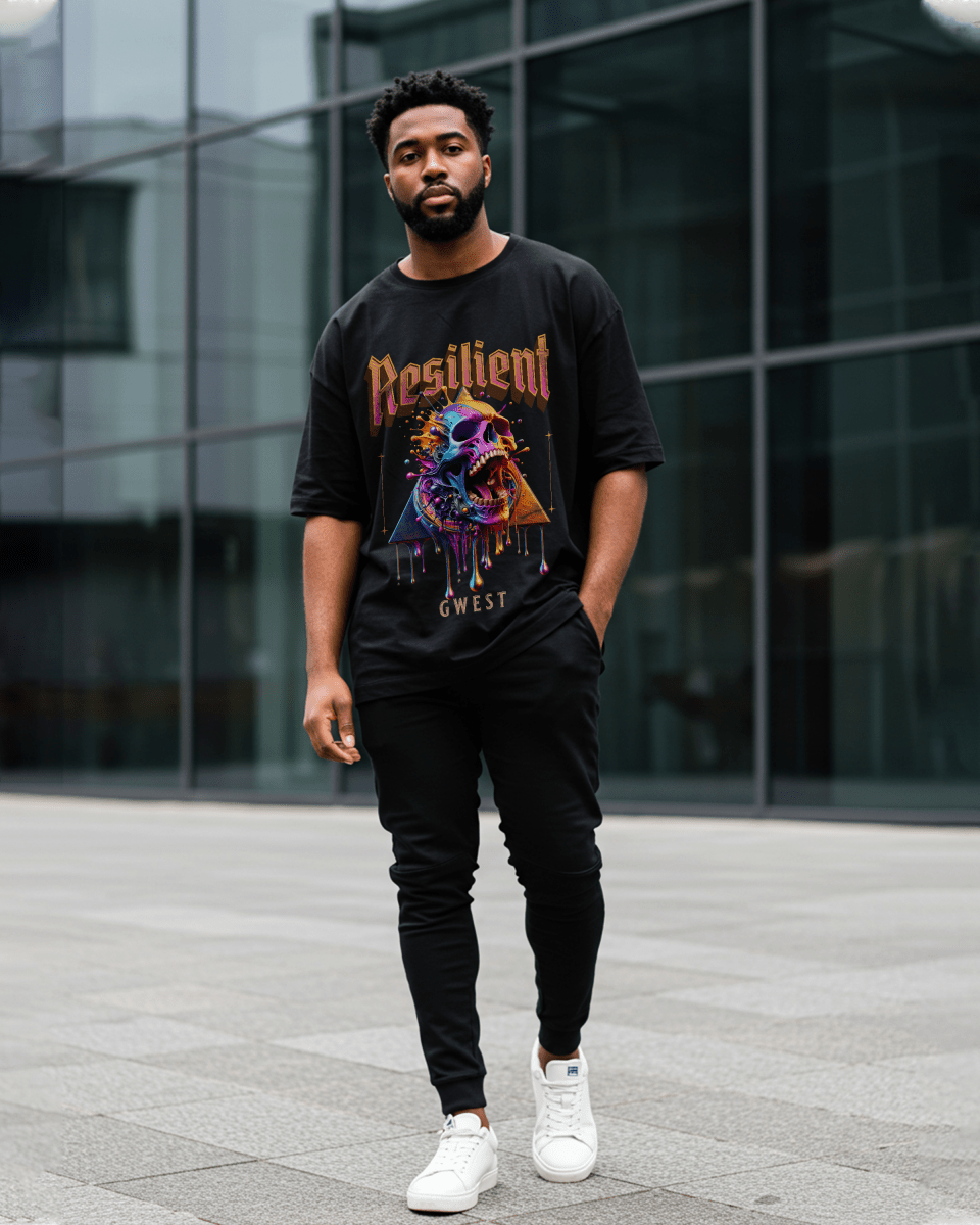 G West Studious Oversized T-Shirt Mens