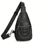 Retro PU Leather Crossbody Bag