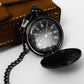 Reloj de Bolsillo Retro Elegante para Hombre con Cadena