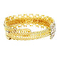 Rhinestone Crystal Pave Evening Bracelet