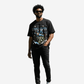 G West Rich Man Oversized T-Shirt Mens