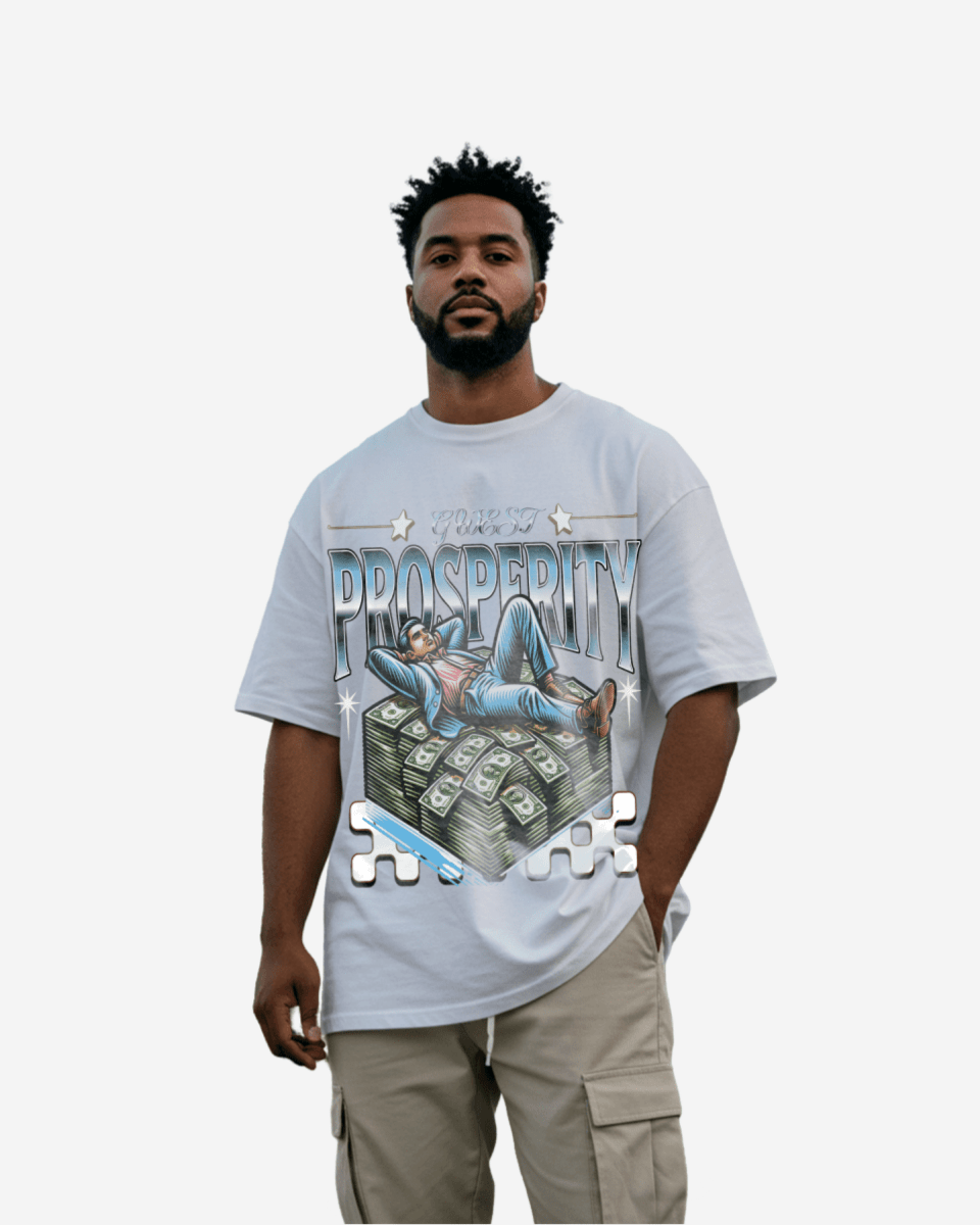 G West Rich Man Oversized T-Shirt Mens