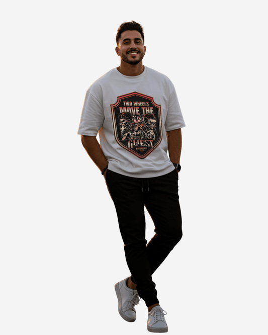Camiseta extragrande G West Ride Legacy para hombre