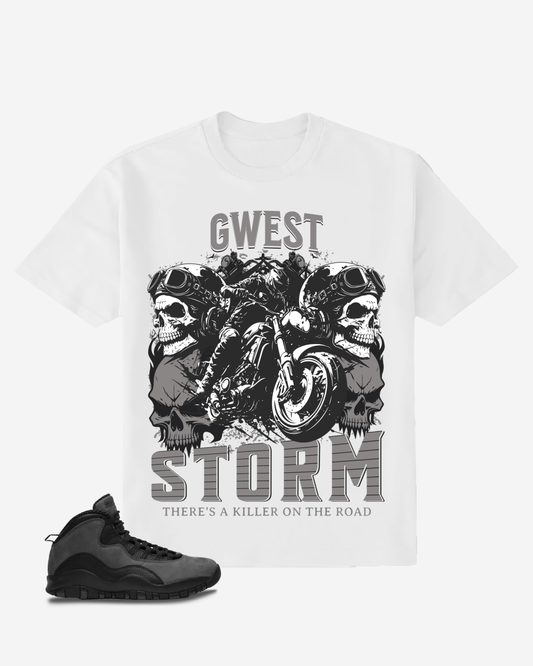 G West Riders On the Storm Oversized T-Shirt Mens